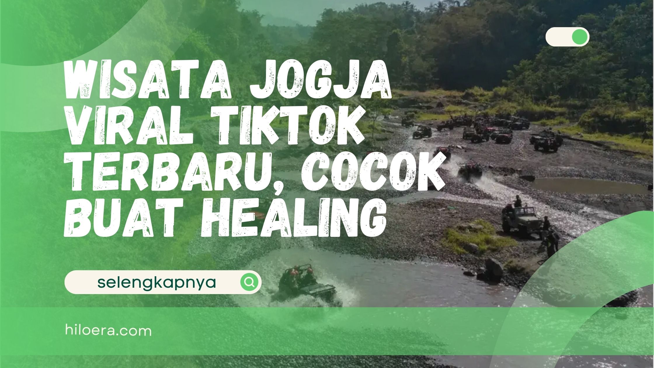 Wisata Jogja Viral TikTok Terbaru, Cocok Buat Healing