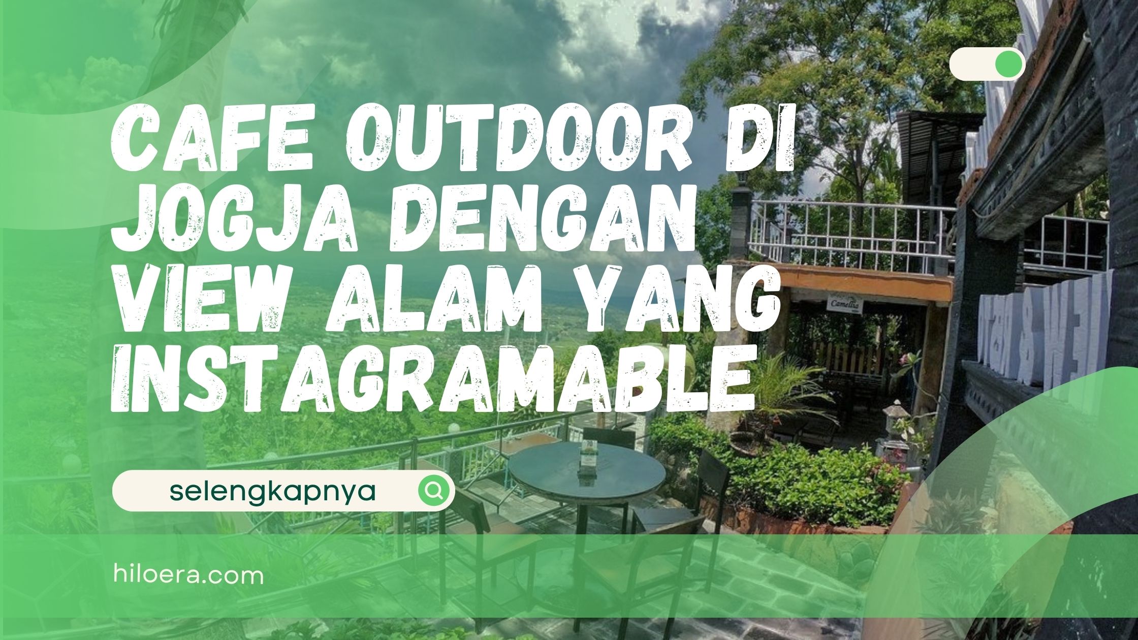 Cafe Outdoor di Jogja