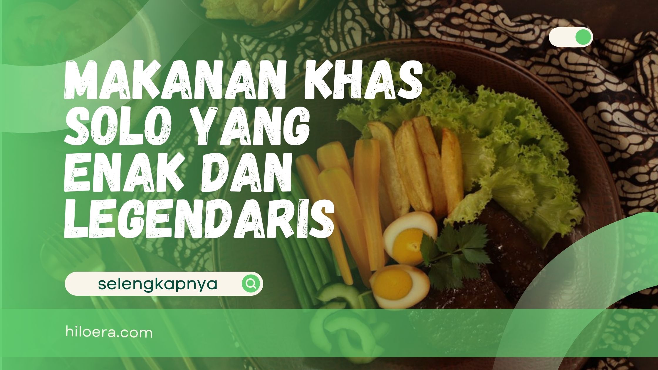 Makanan Khas Solo