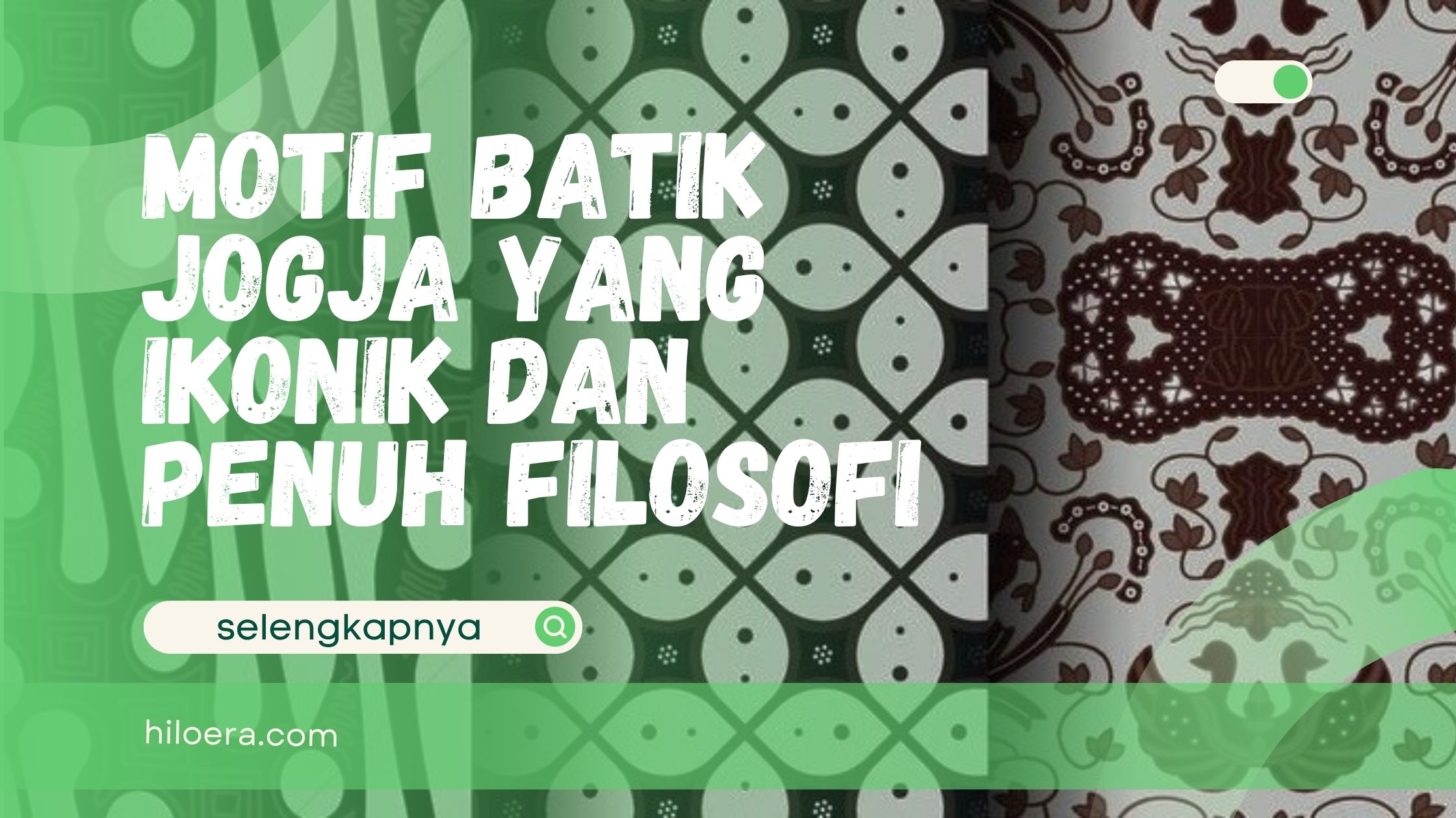 Motif Batik Jogja