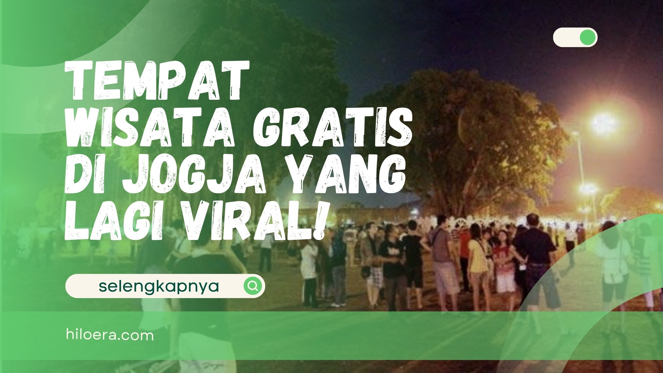 Tempat Wisata Gratis di Jogja