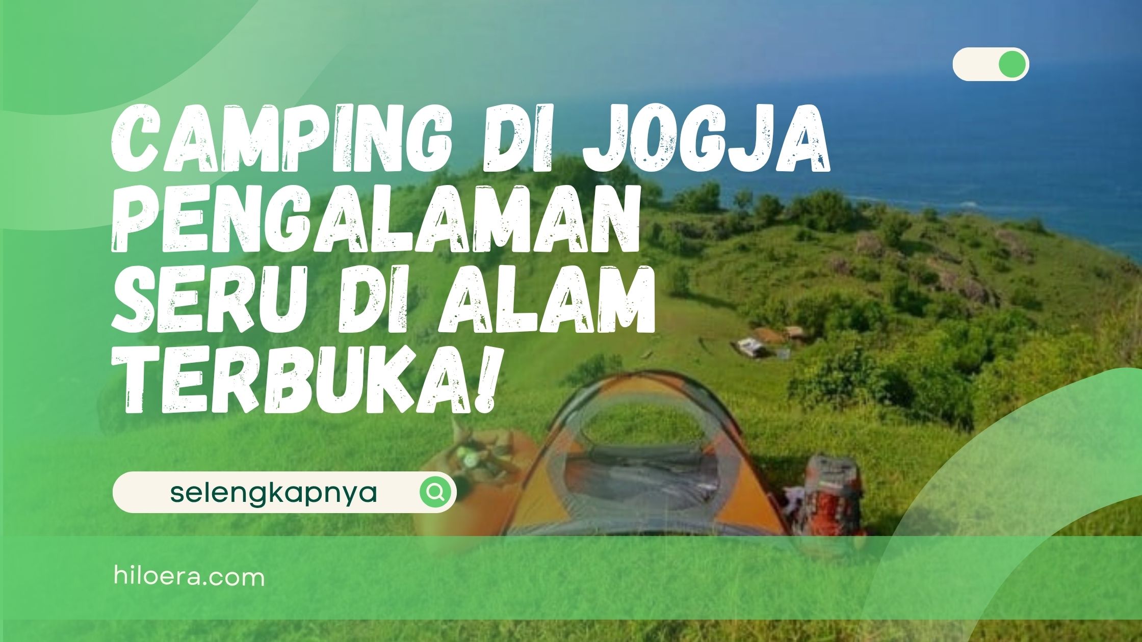 Camping di Jogja