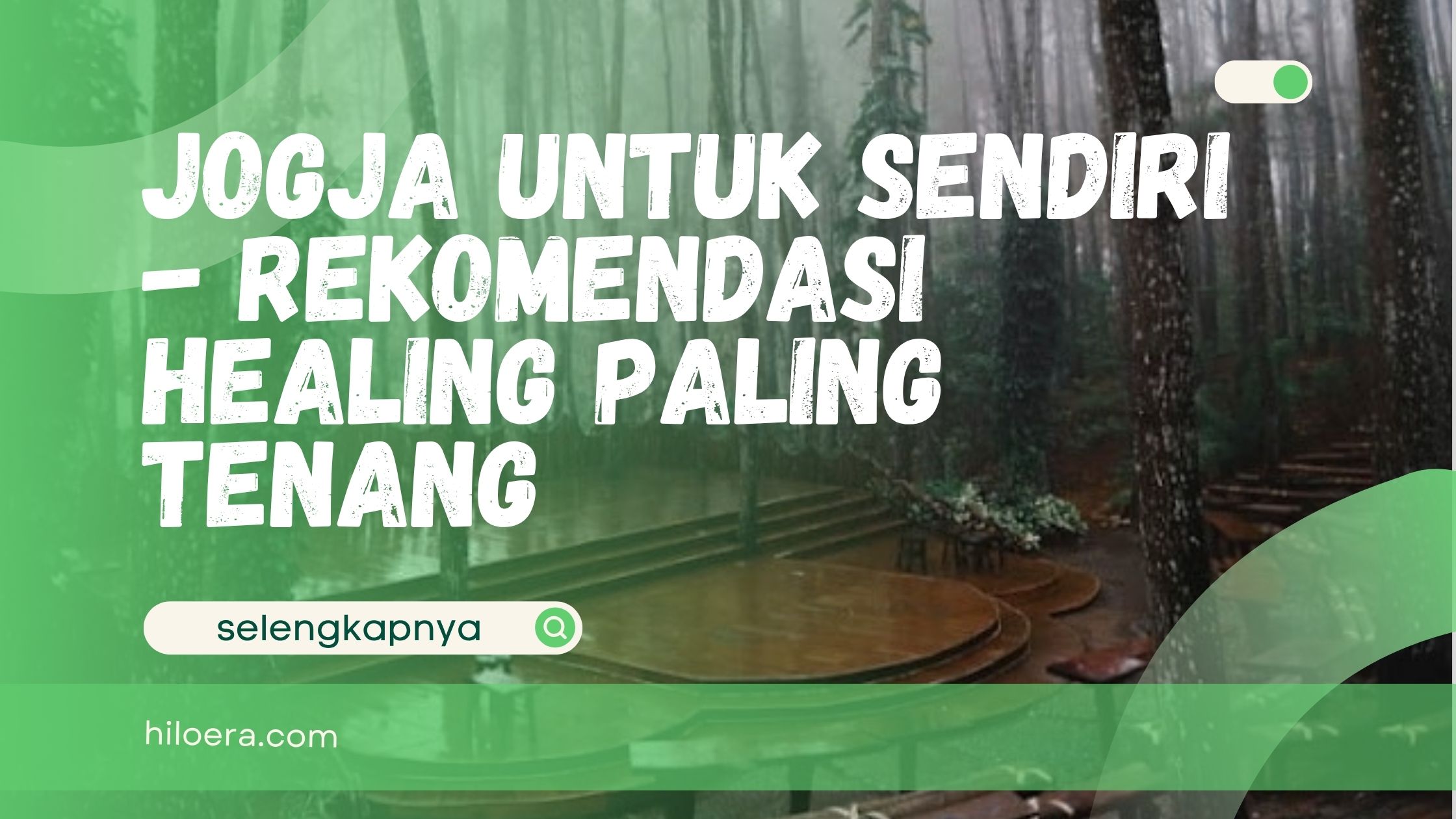Jogja untuk Sendiri