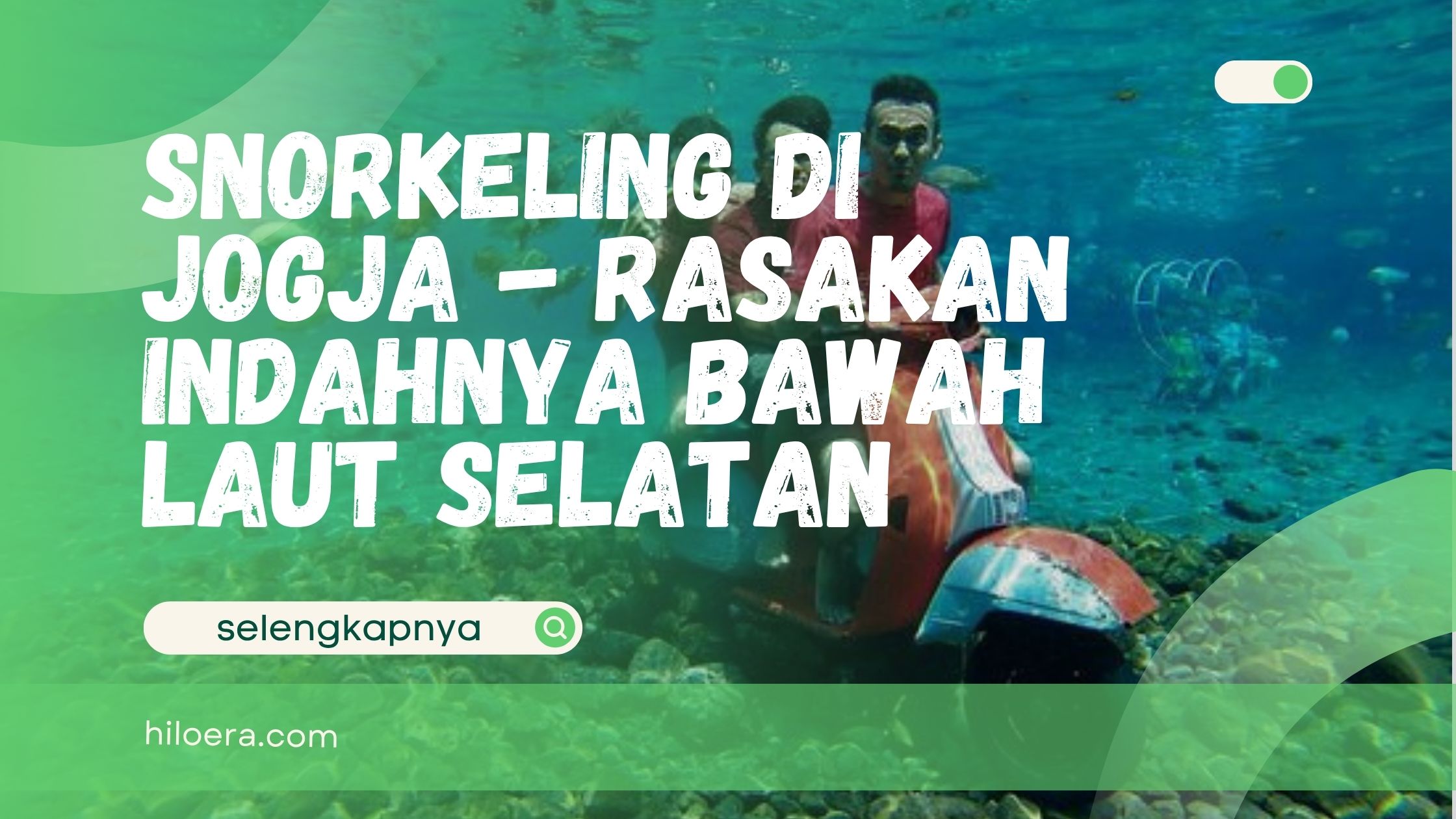 Snorkeling di jogja