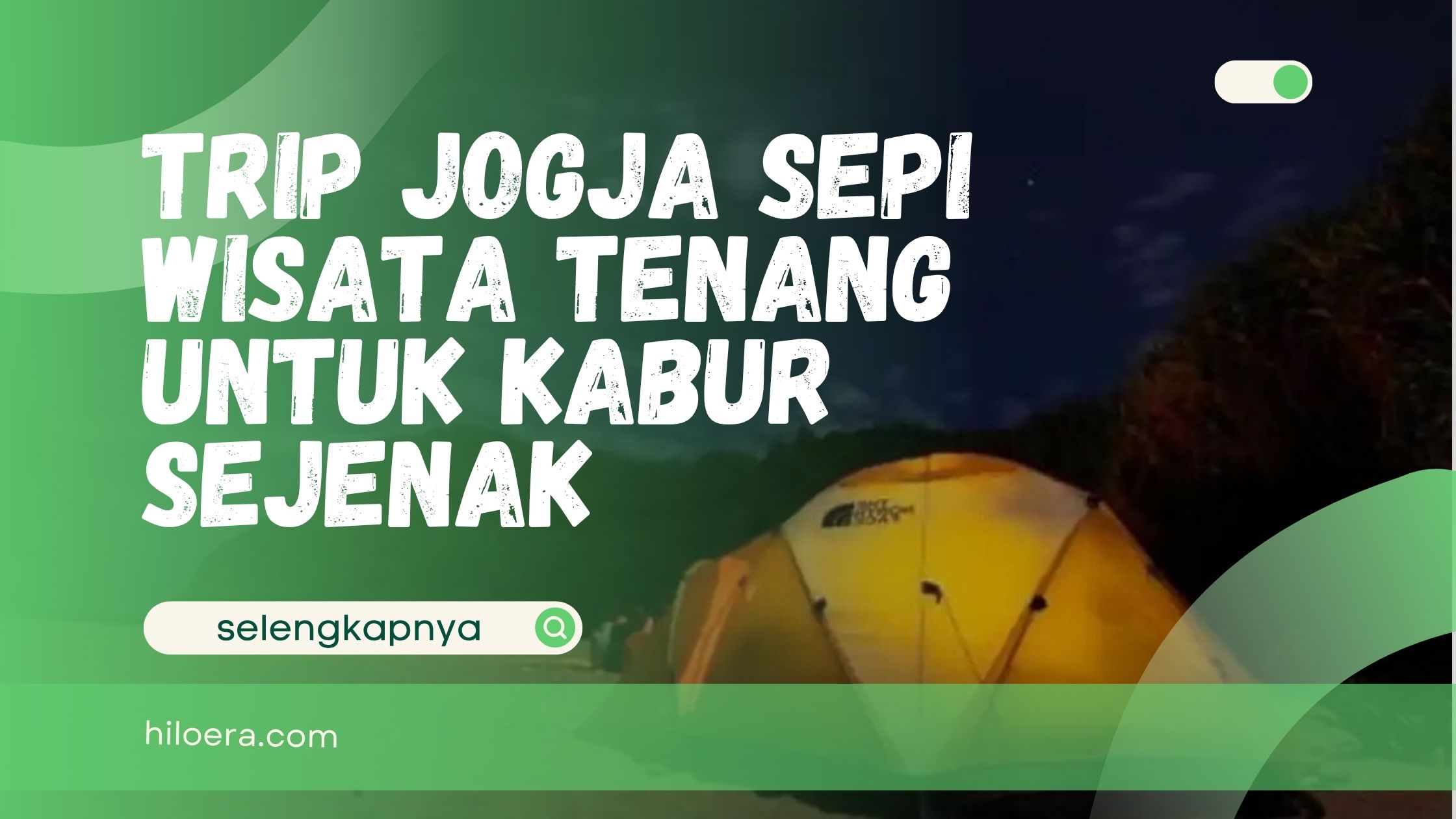 Trip Jogja Sepi