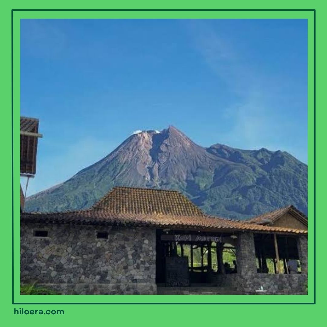 Cafe dengan View Merapi