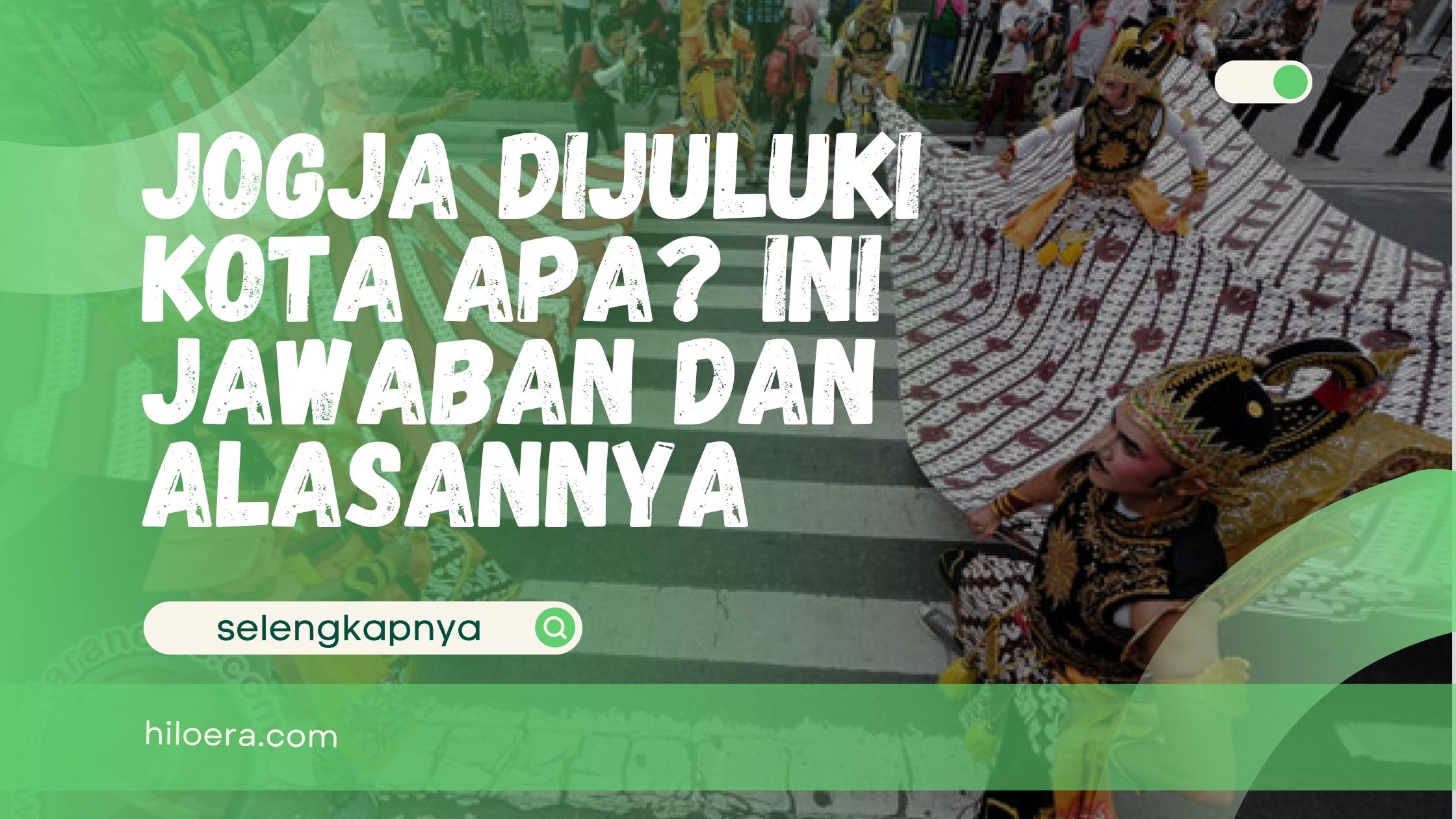 Jogja Dijuluki Kota Apa