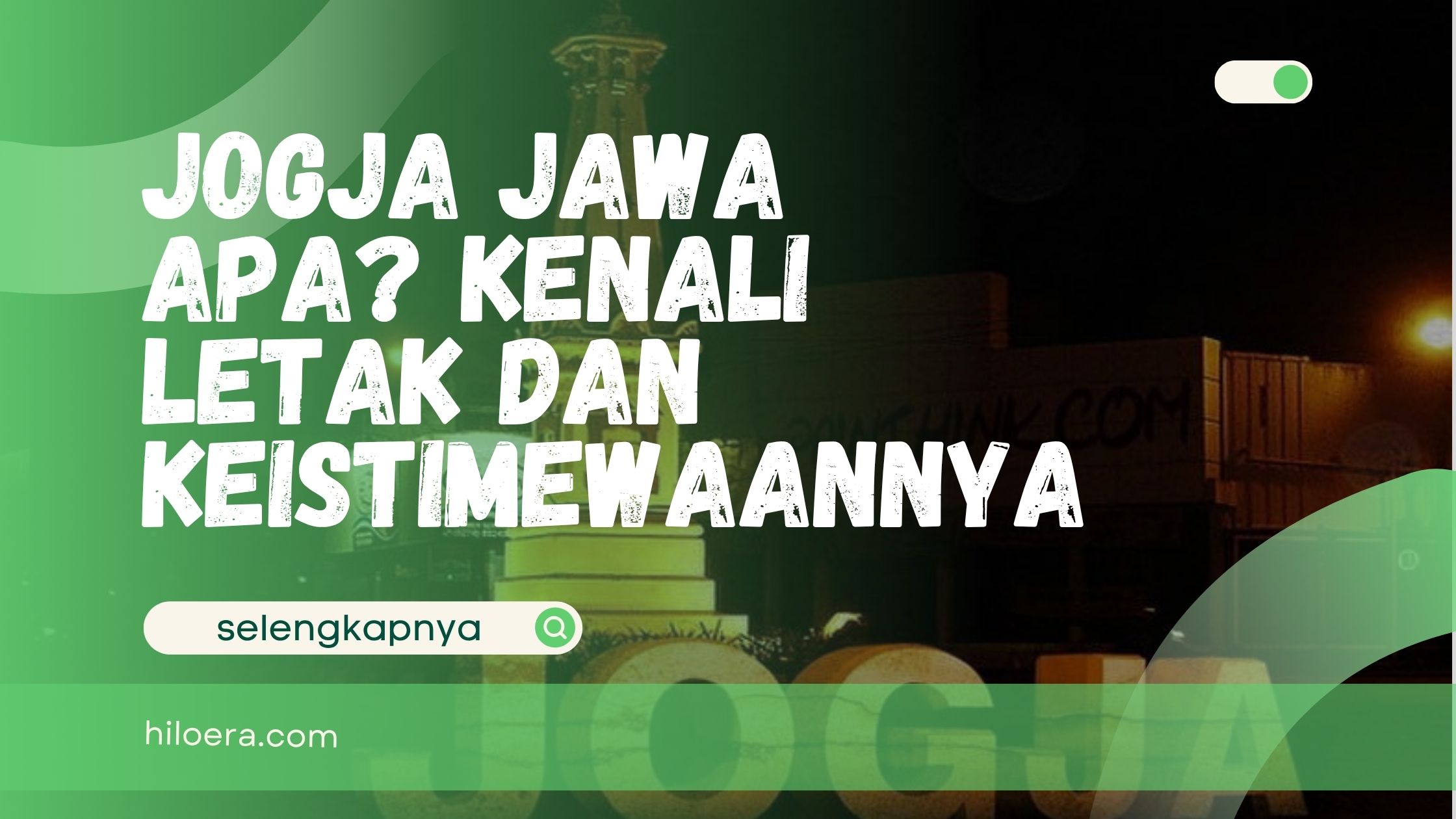 Jogja Jawa Apa