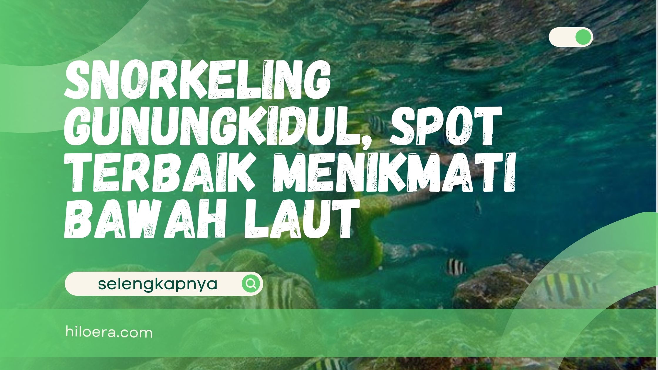 Snorkeling Gunungkidul
