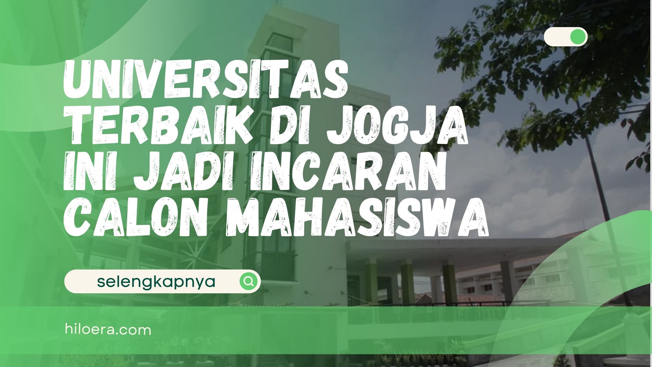 Universitas Terbaik di Jogja