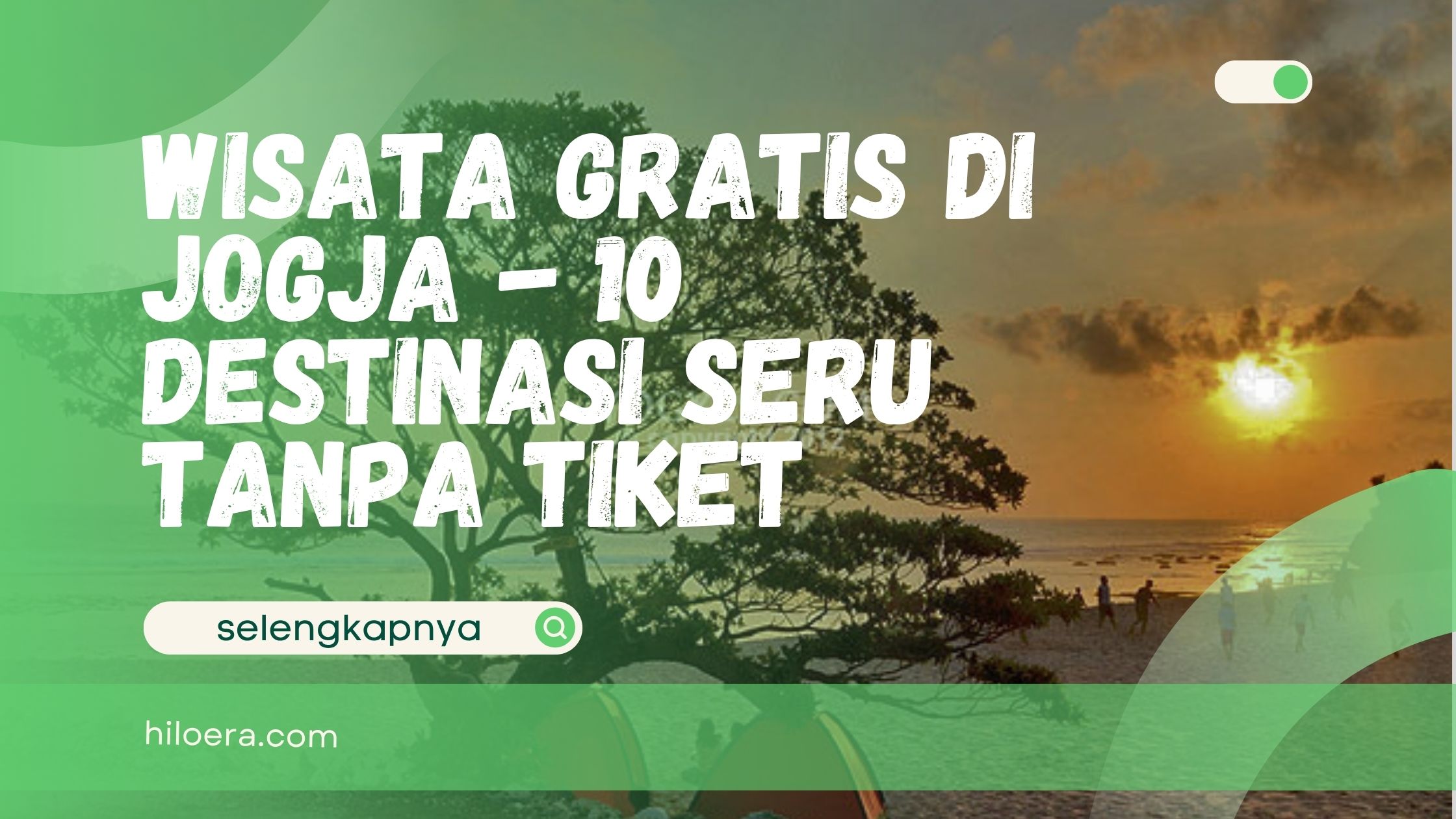 Wisata Gratis di Jogja