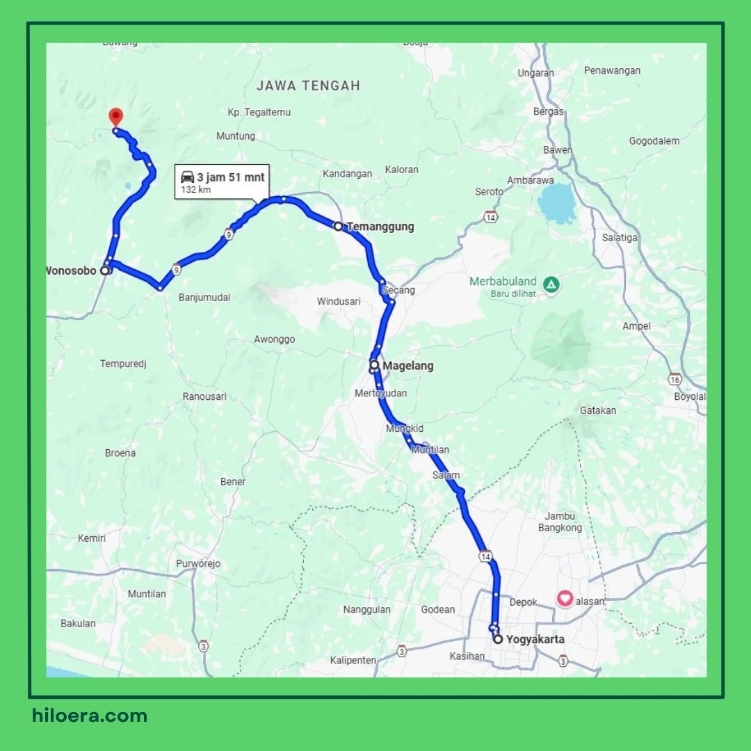 Jogja Dieng Berapa Jam