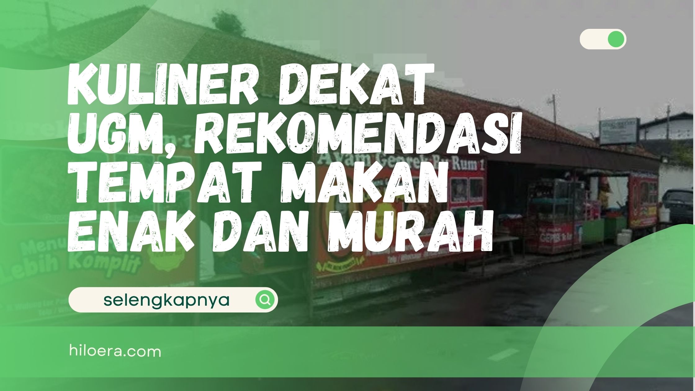 Kuliner Dekat UGM