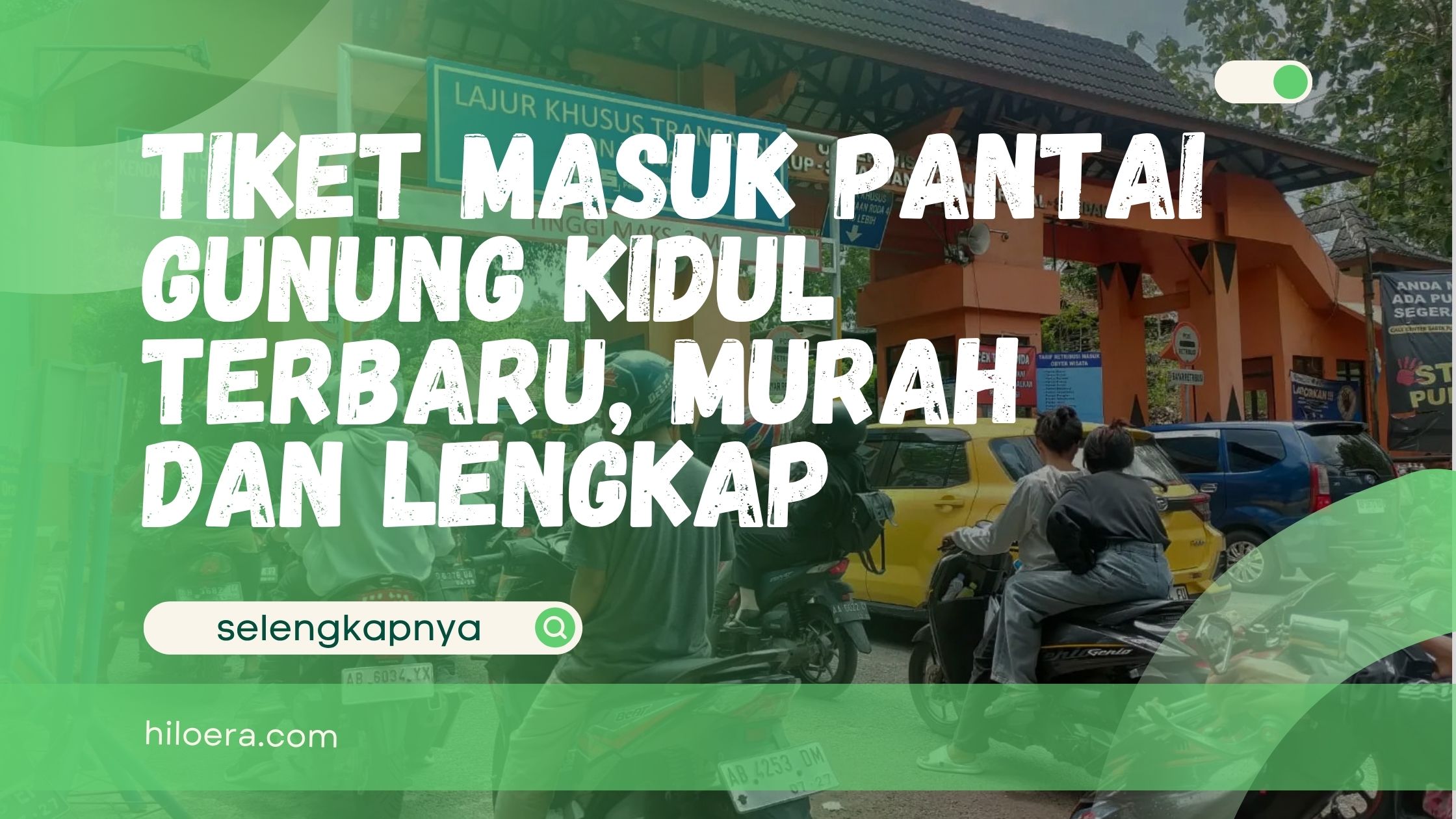 Tiket Masuk Pantai Gunung Kidul